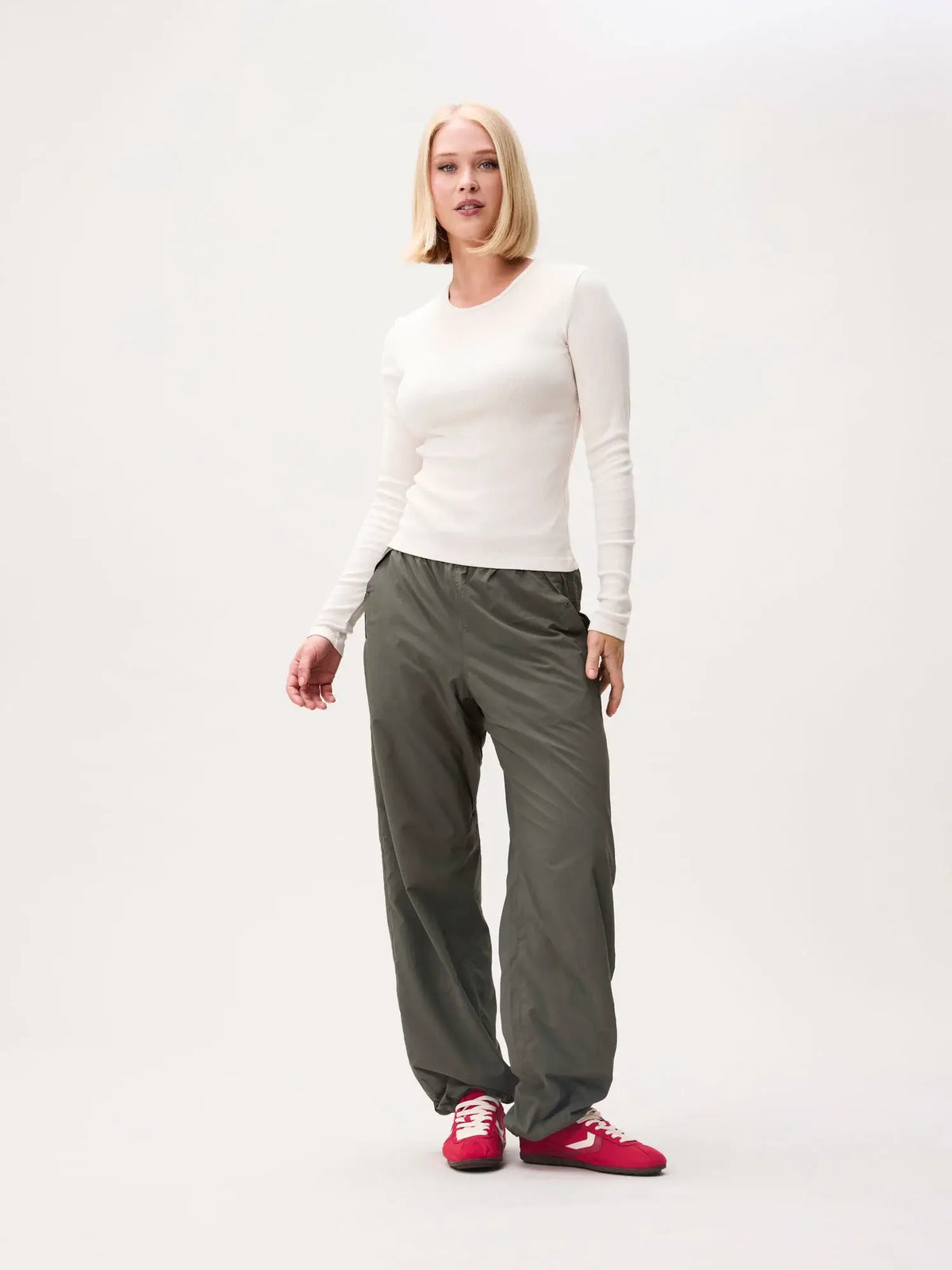 Parachute Trousers Fleece - Green