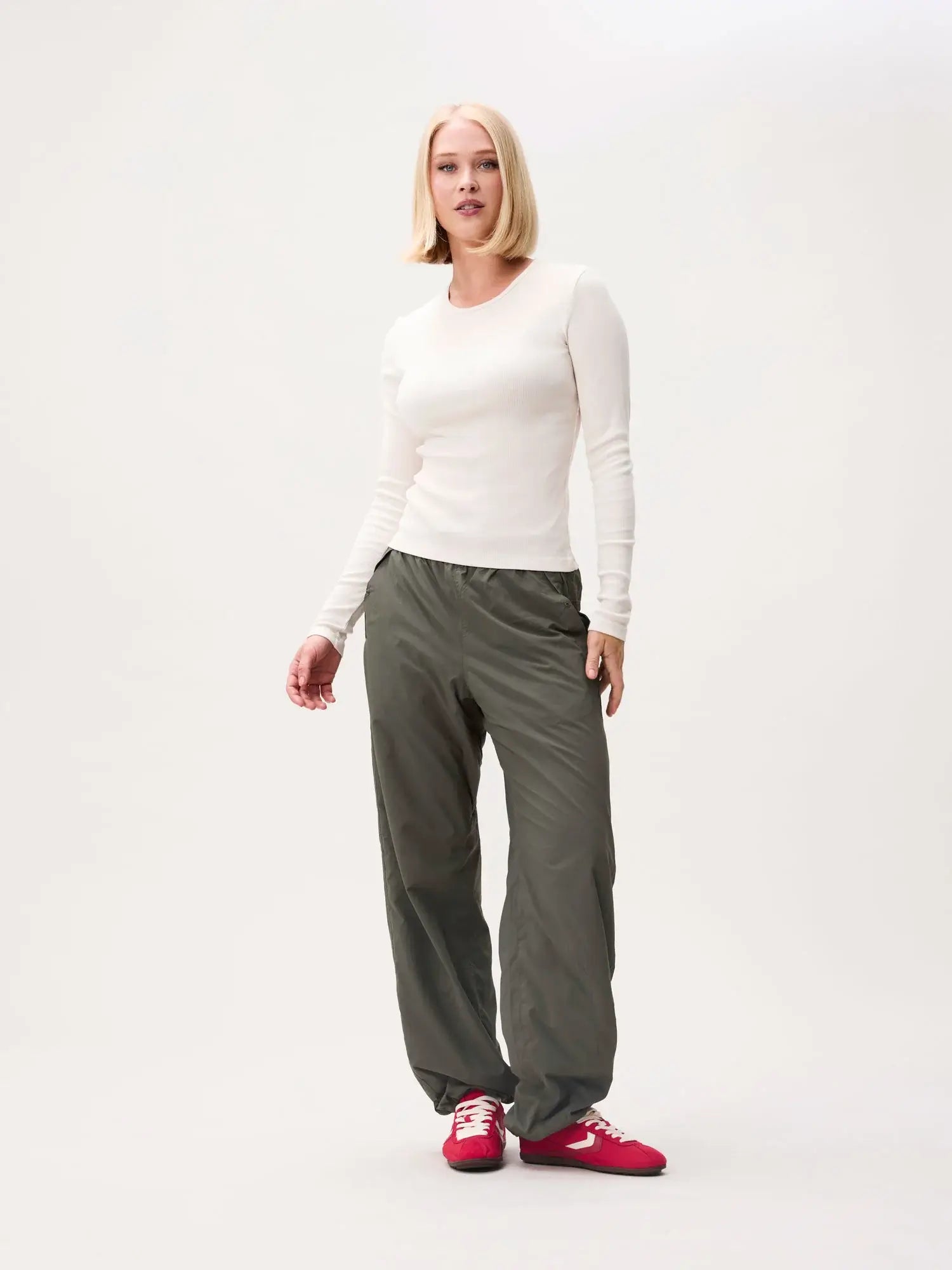 Parachute Trousers Fleece - Green