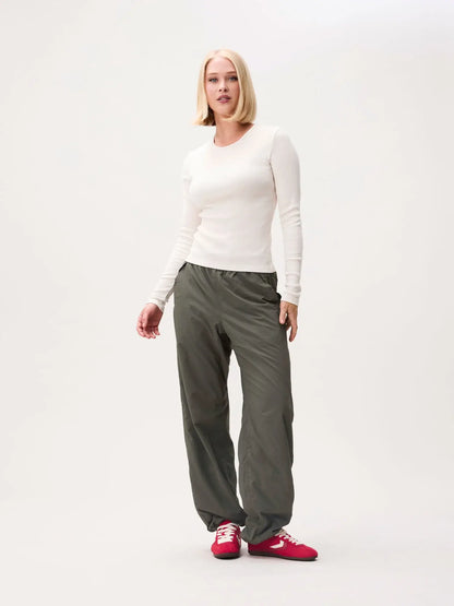 Parachute Trousers Fleece - Green