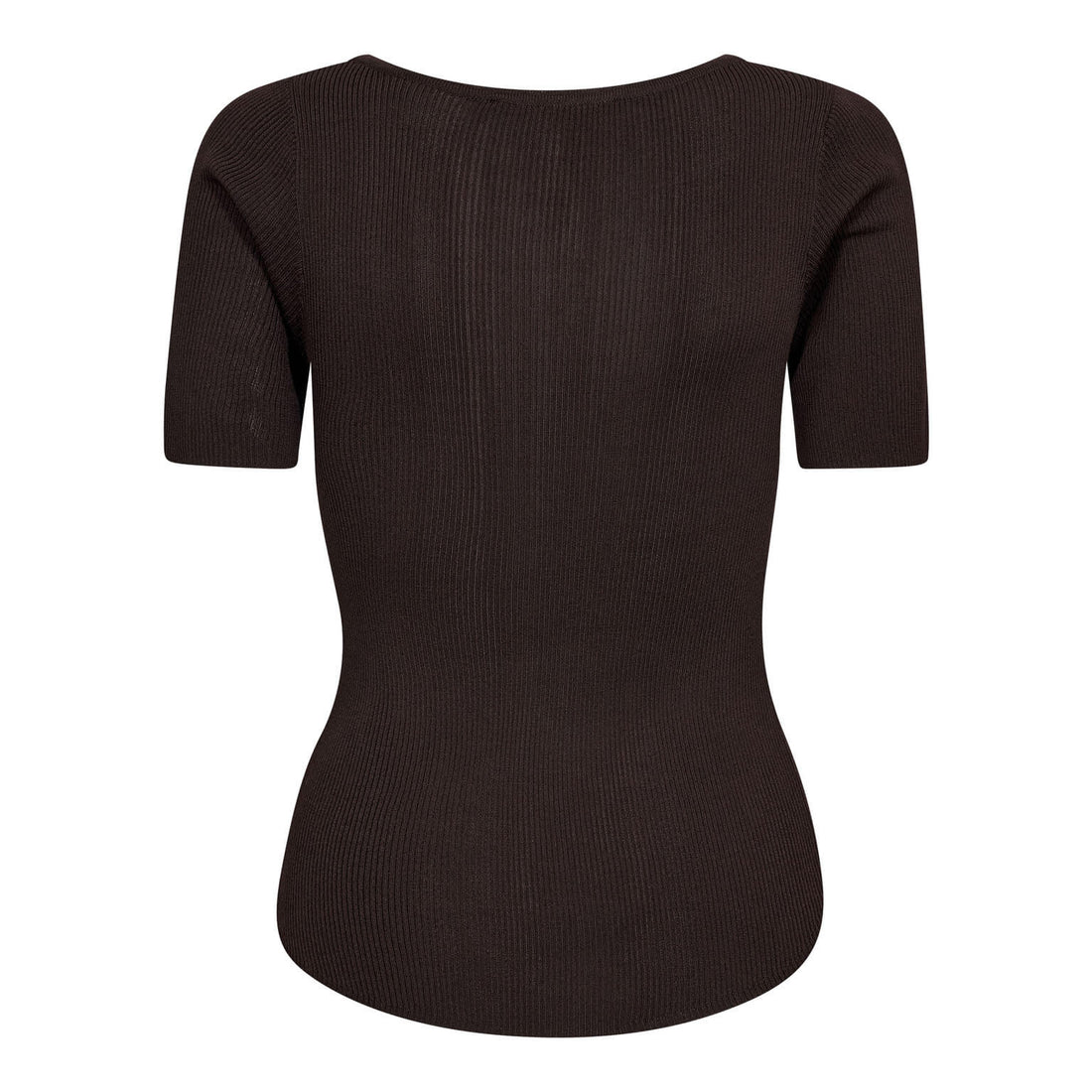 ClaireCC Rip Tee - Dark Brown