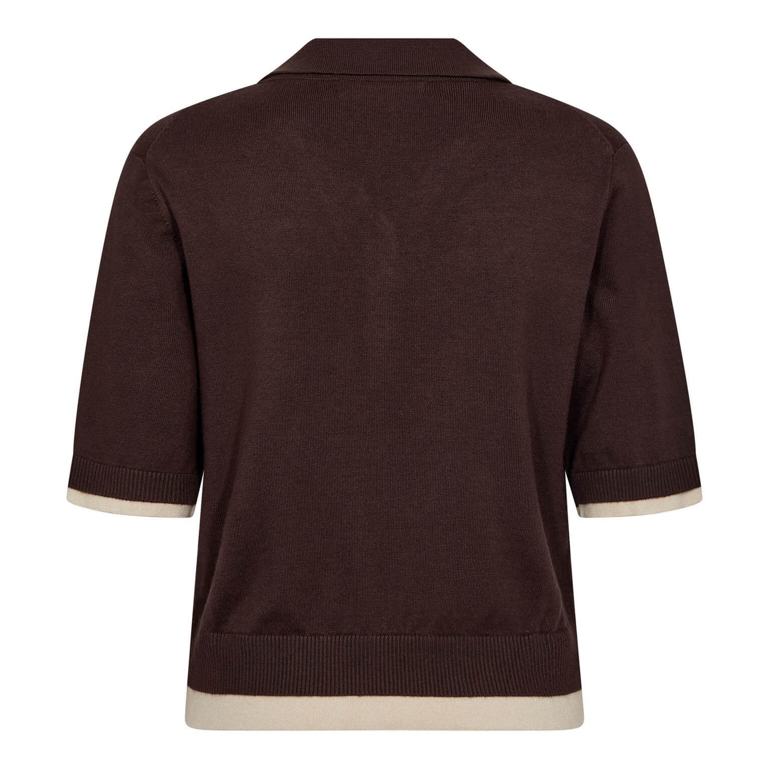 LueCC Crop Cardigan - Dark Brown