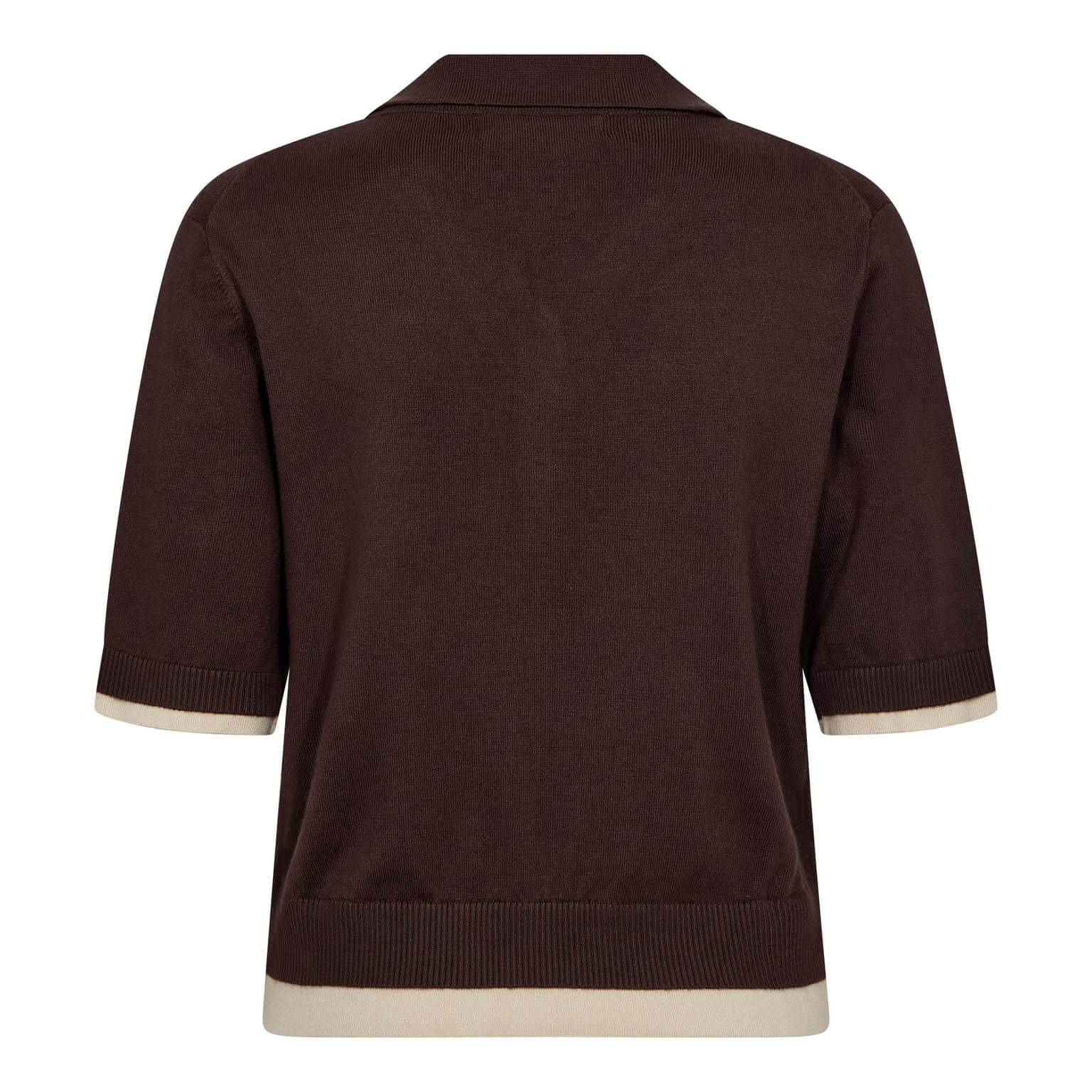 LueCC Crop Cardigan - Dark Brown