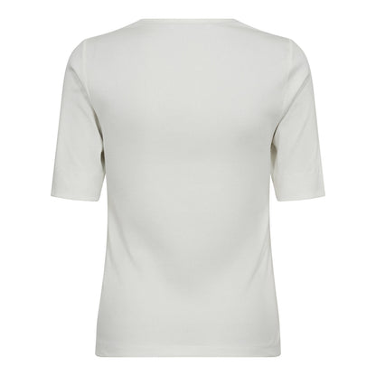 GrannyCC Rib SS V-Tee - Offwhite