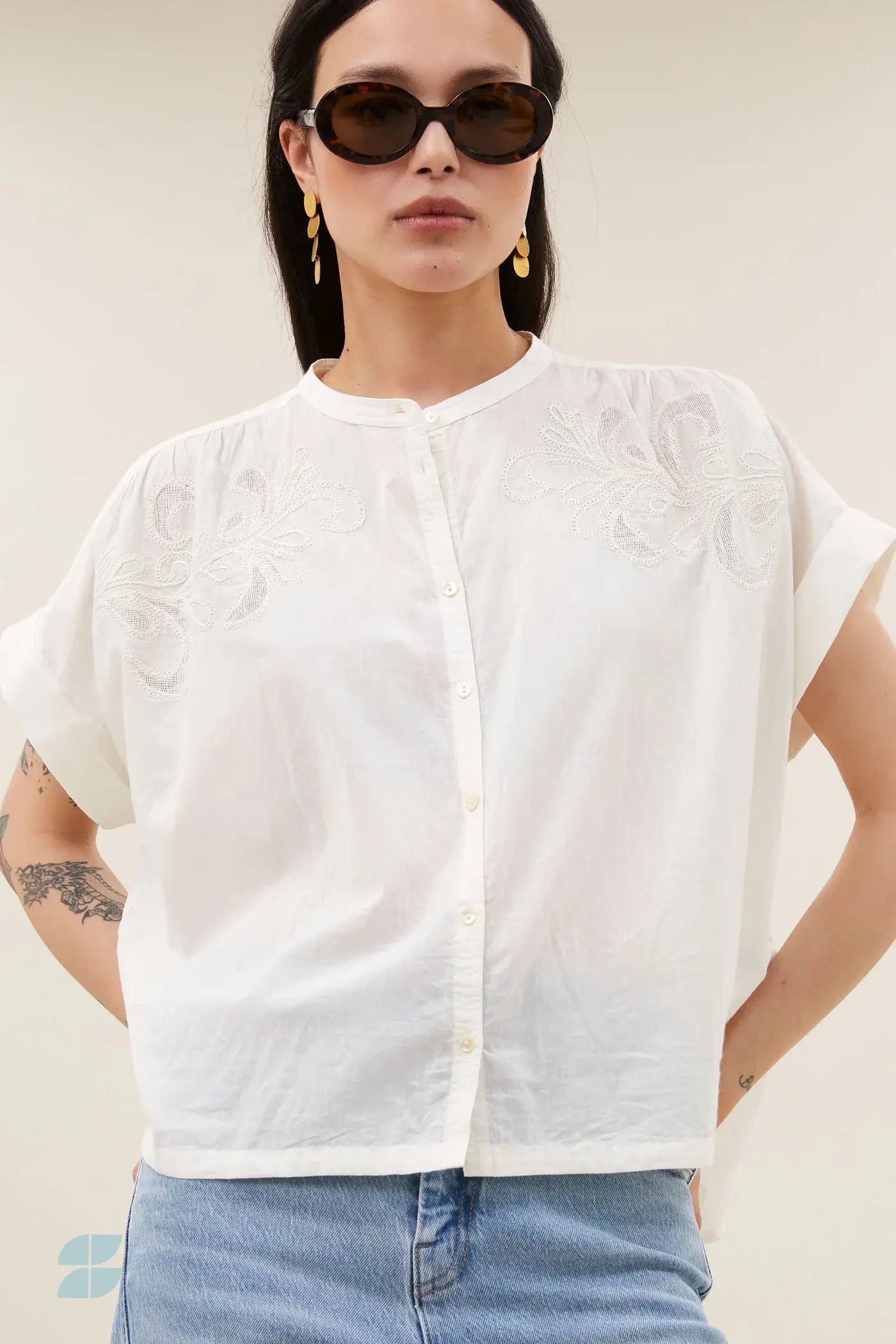 Ally Blouse - Off White