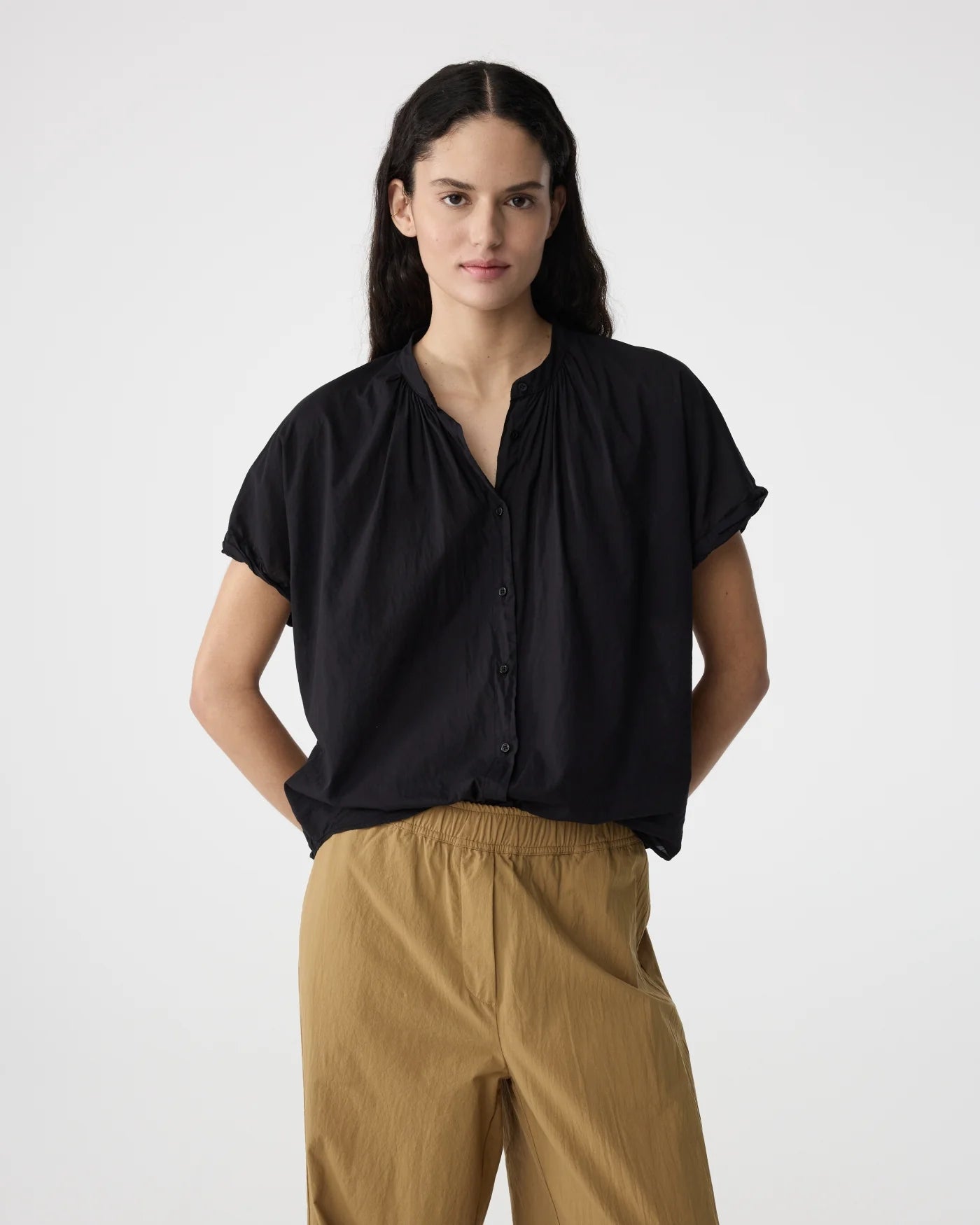 Lotus Blouse - Black