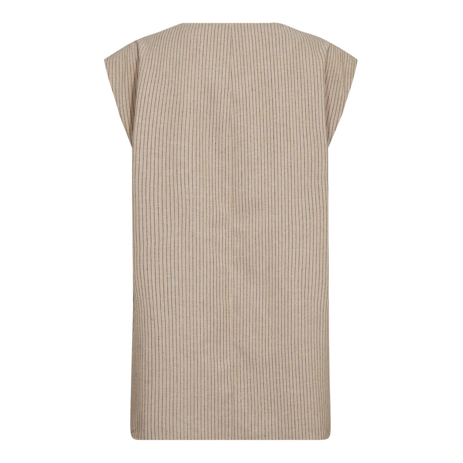 NadineCC Oversize Vest - Bisquit