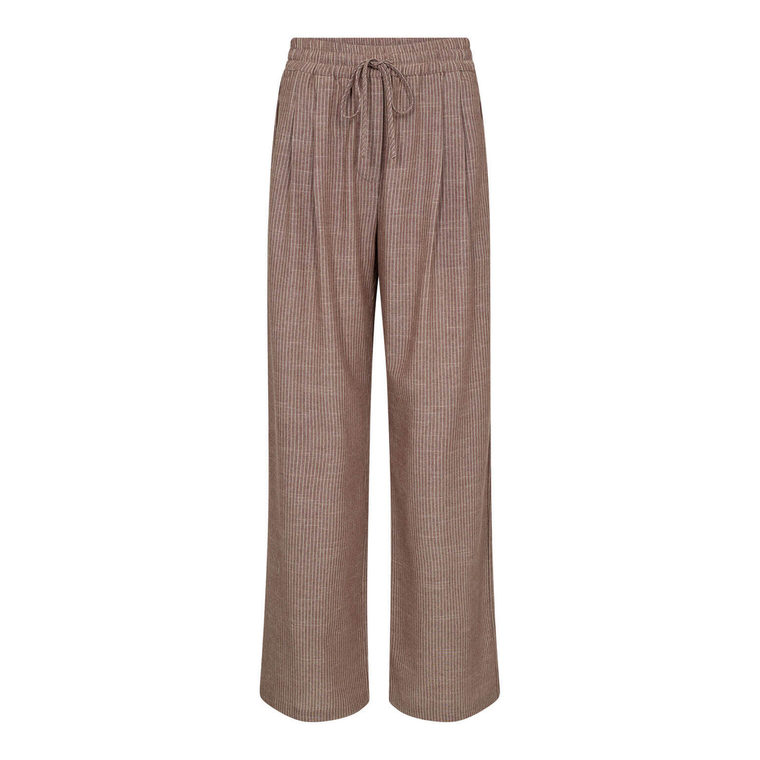 JihoCC Stripe Pant - Brown