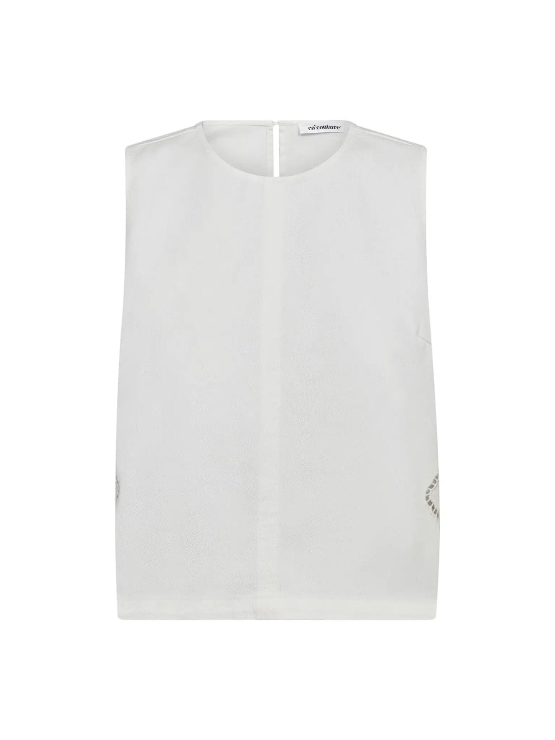ColetteCC Embroidery Top - Off White