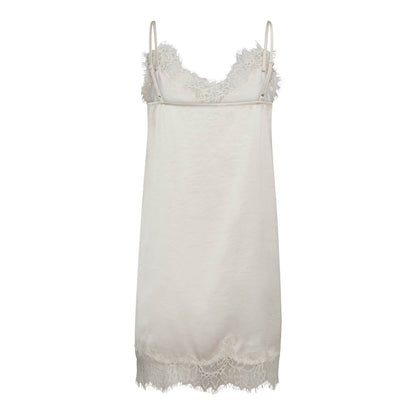 IdunCC Lace Crop Dress - Off White