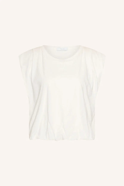 Nilou Jersey Top - Off White