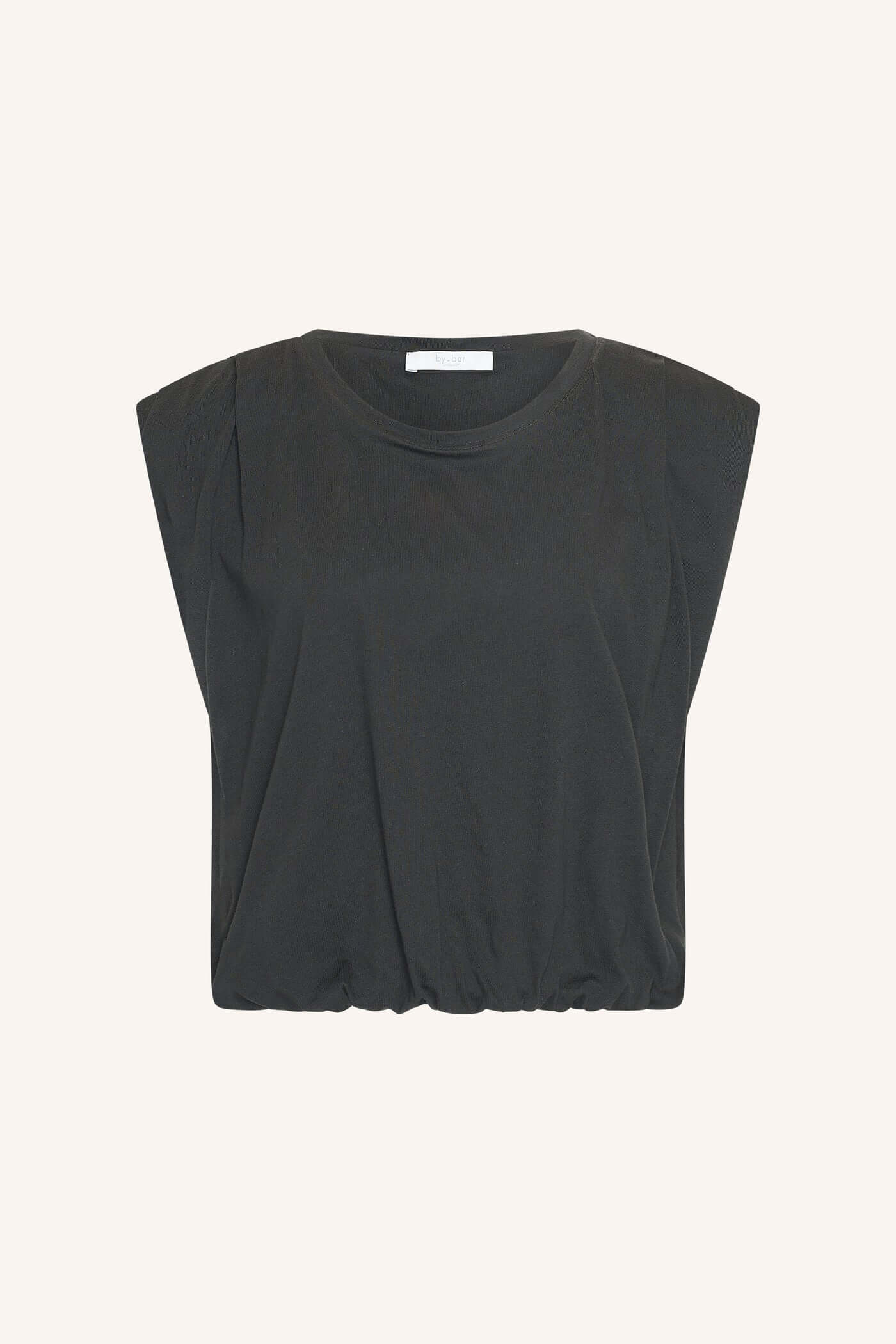 Nilou Jersey Top - Jet Black