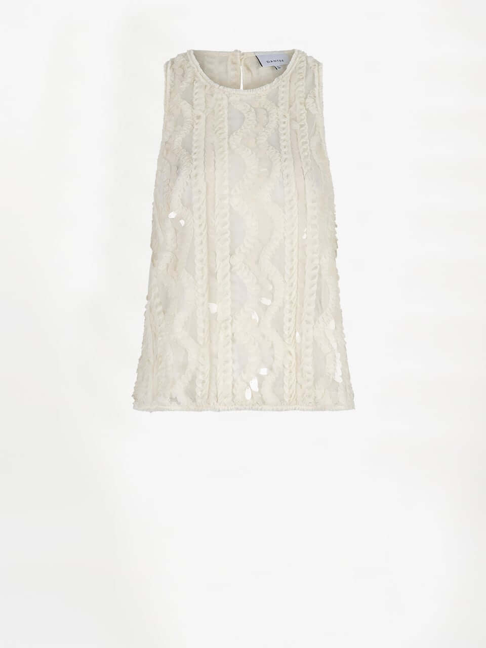 Noi Sequins Tanktop - Ivory
