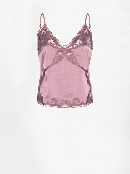 Ligne Lace Camisole Top - Mauve