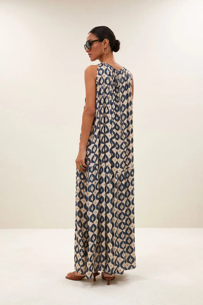 Peggy Goa Dress - Goa Print