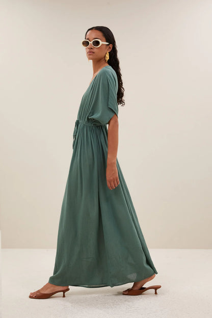 Long Dress - Forest Night