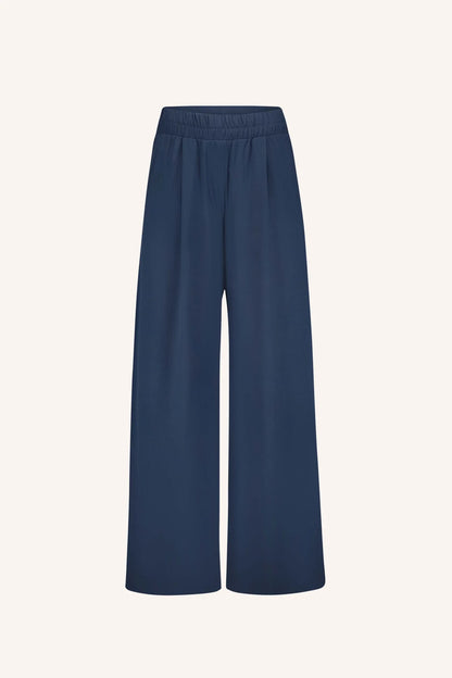 Benji Viscose Pants - Winter Blue
