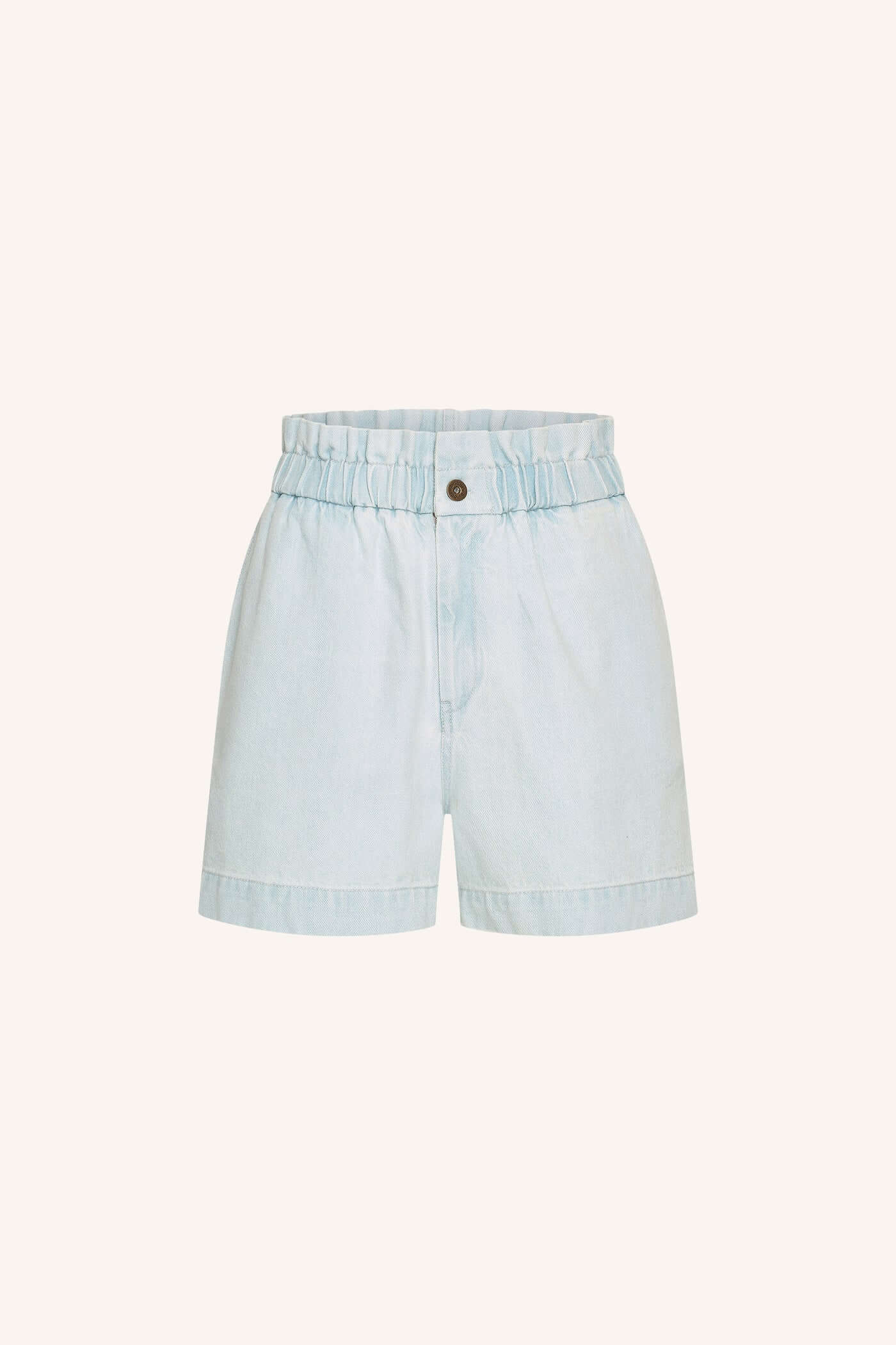 Leon Bleached Denim Short - Bleached Denim