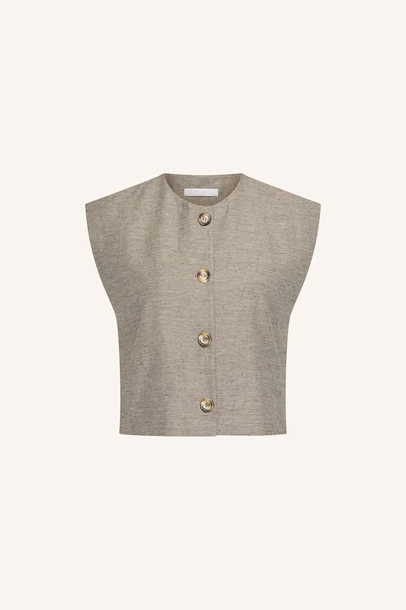 Nori Melange Gilet - Charcoal Melee