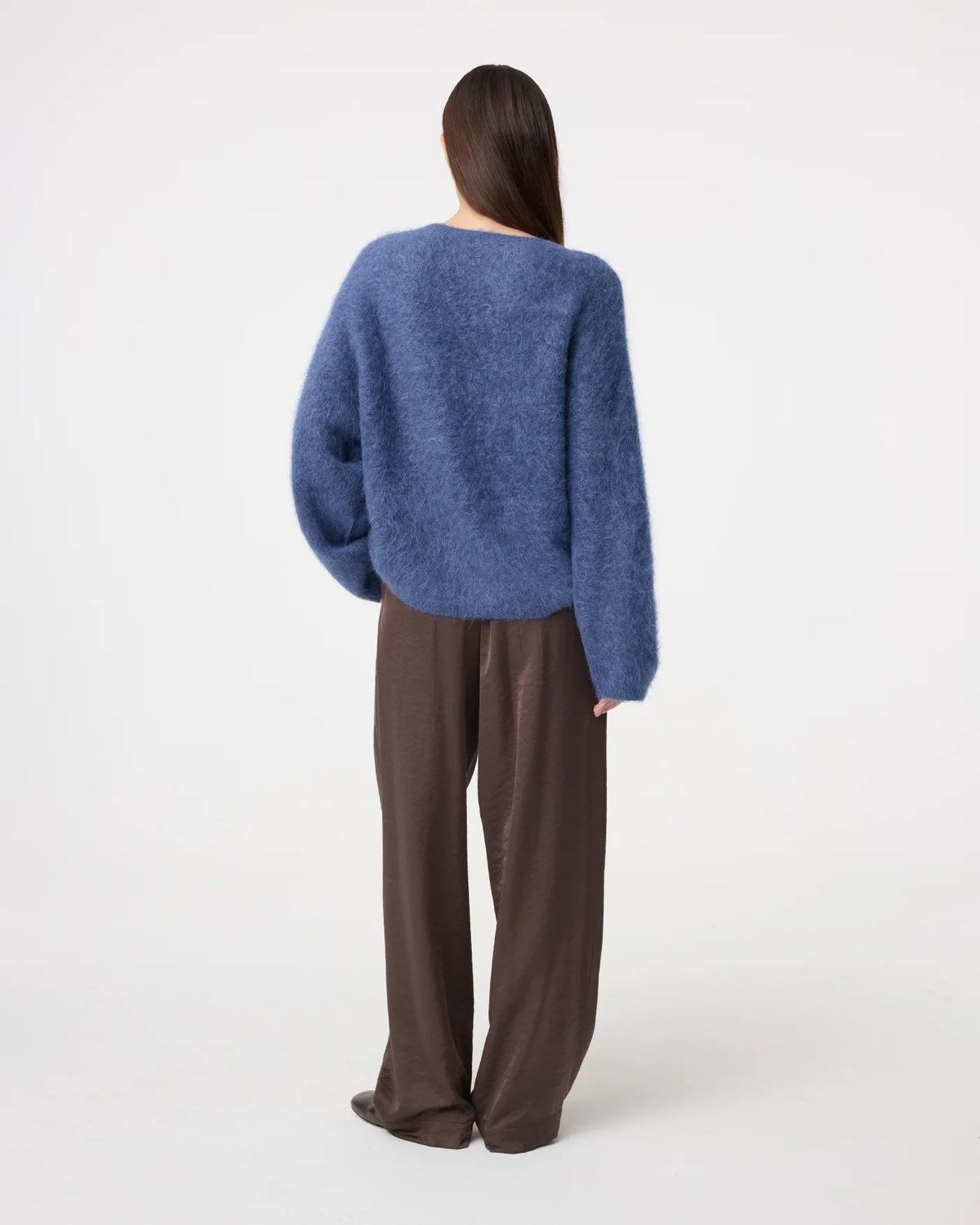 Amalia Pullover - Mid Blue