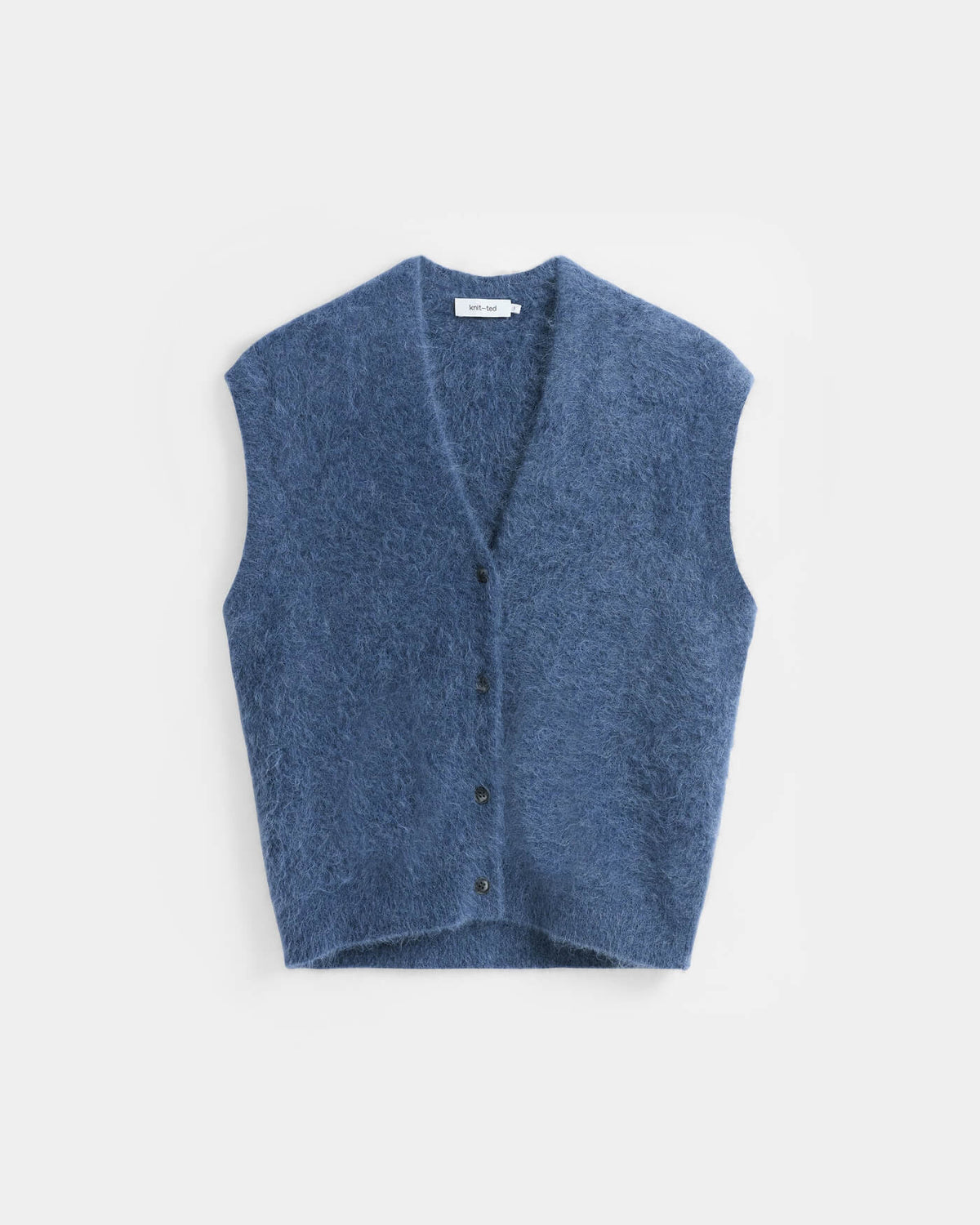 Constanze Cardigan – Mittelblau