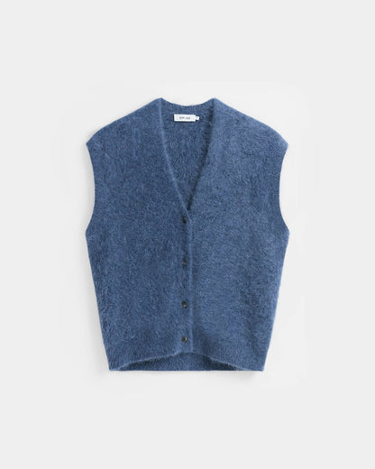 Constanze Cardigan – Mittelblau