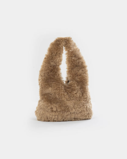 Furry Bag - Haselnuss