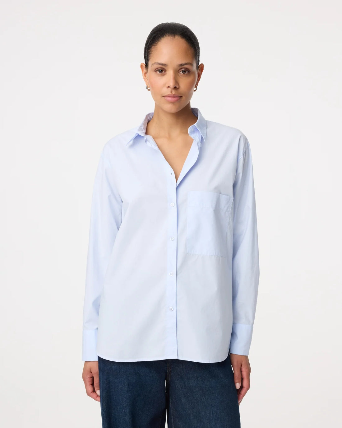 Lies Blouse - Light Blue