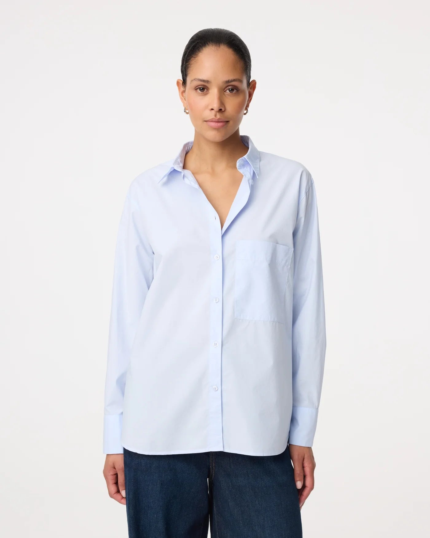 Lies Bluse - Hellblau