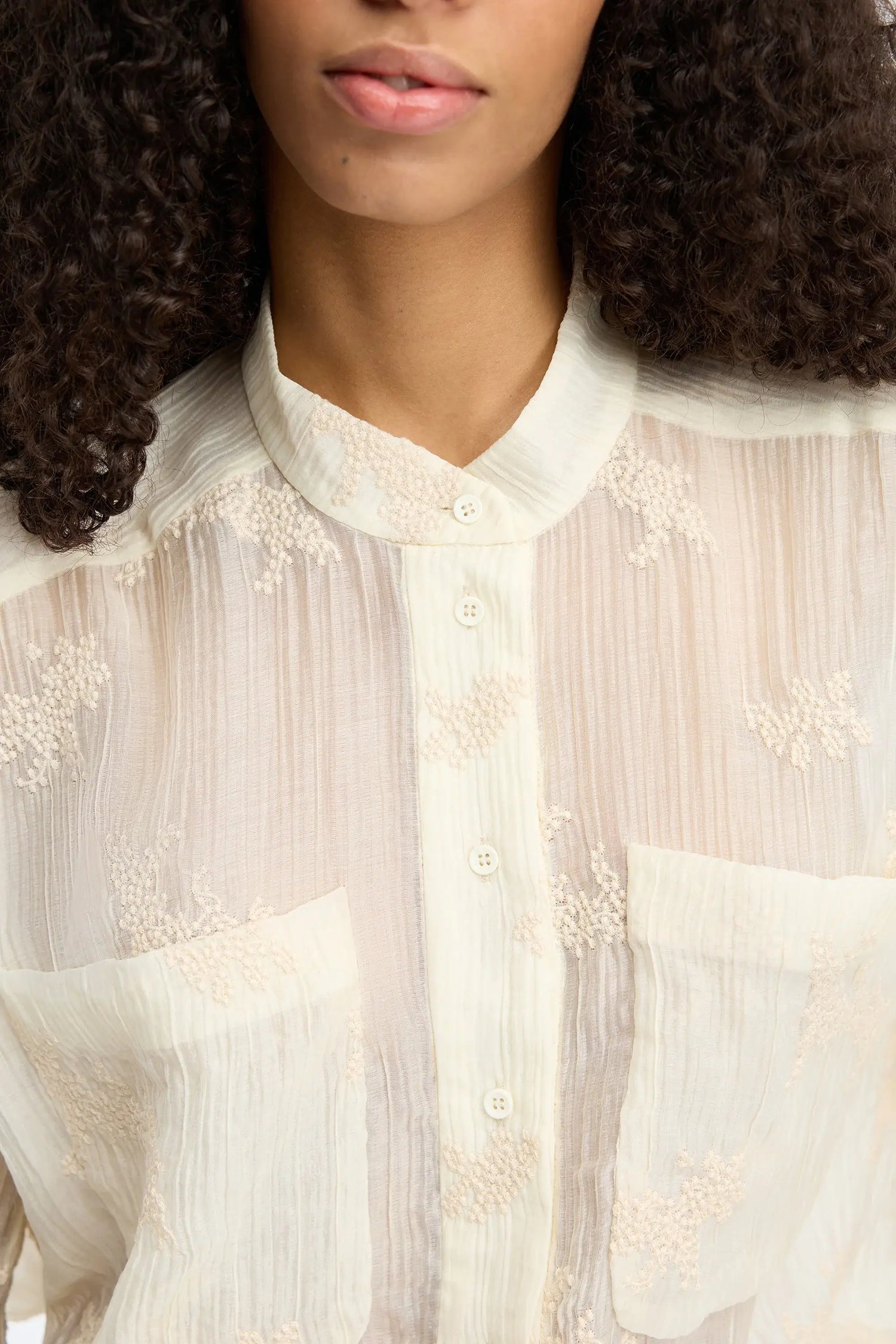 Fortuna Blouse - Creme