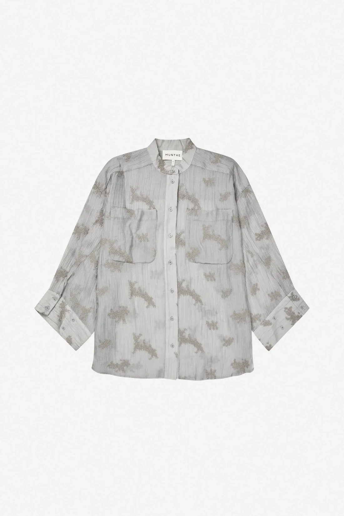 Fortuna Blouse - Light Grey