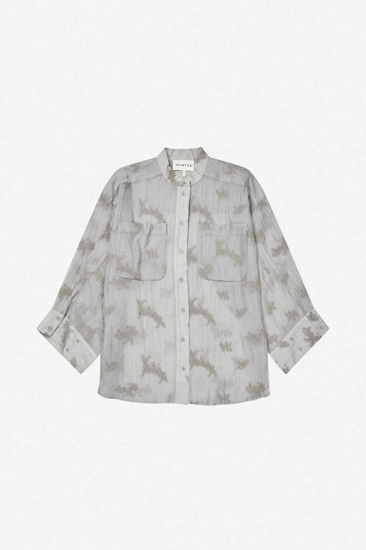Fortuna Blouse - Light Grey