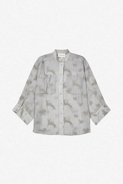 Fortuna Blouse - Light Grey