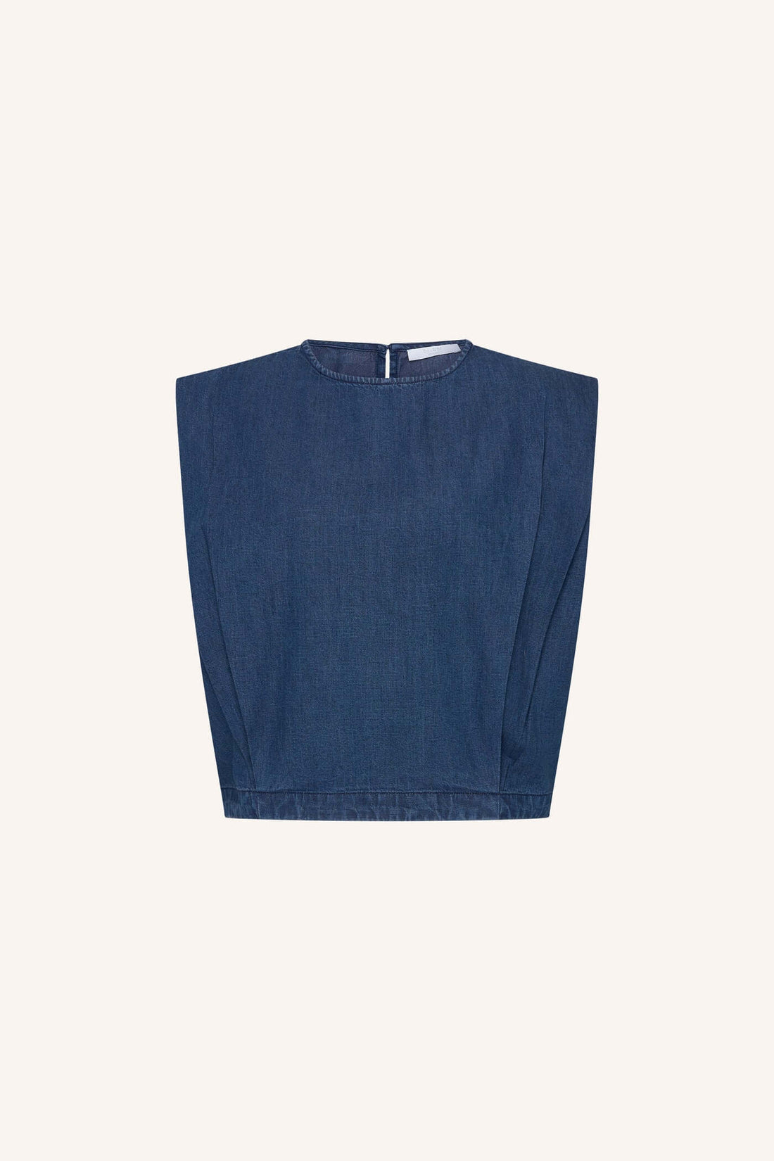 Ginza Denim Top - Dark Denim