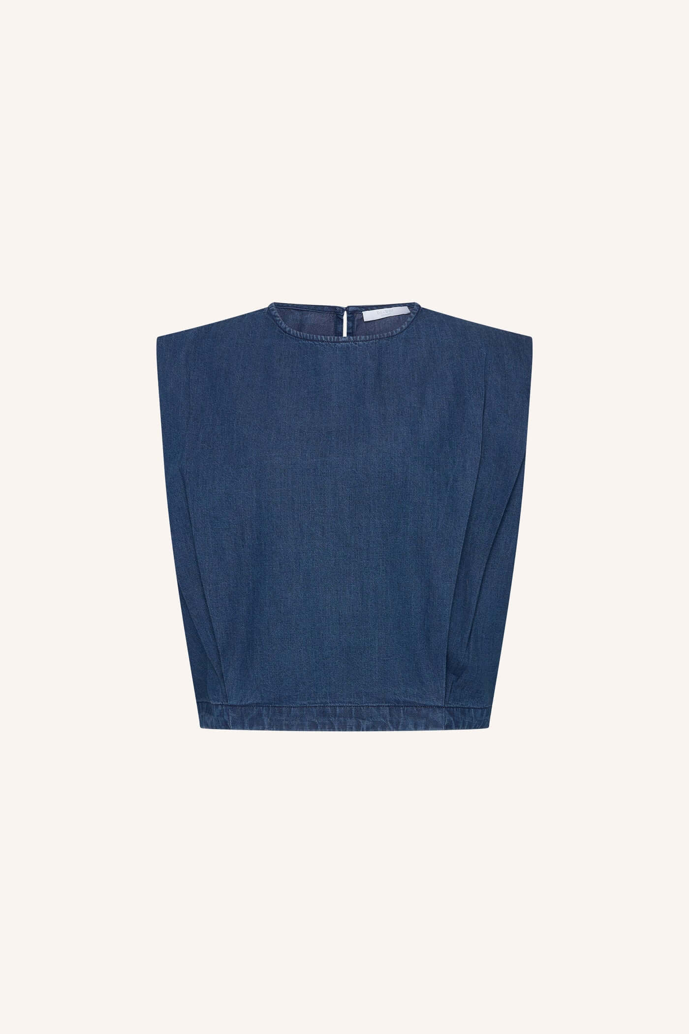 Ginza Denim Top - Dark Denim