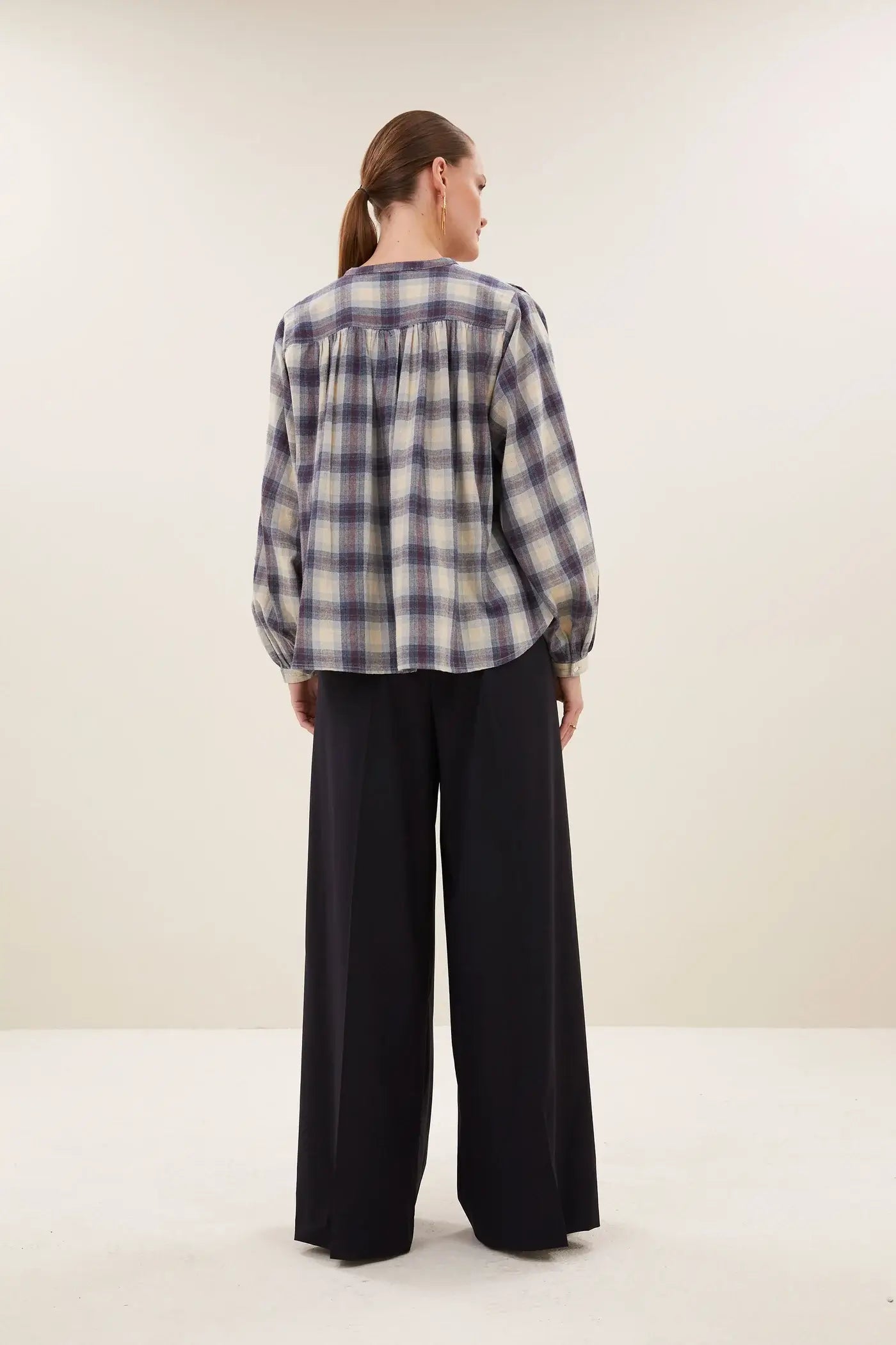 Nyka Tokyo Check Bluse - Tokyo Check