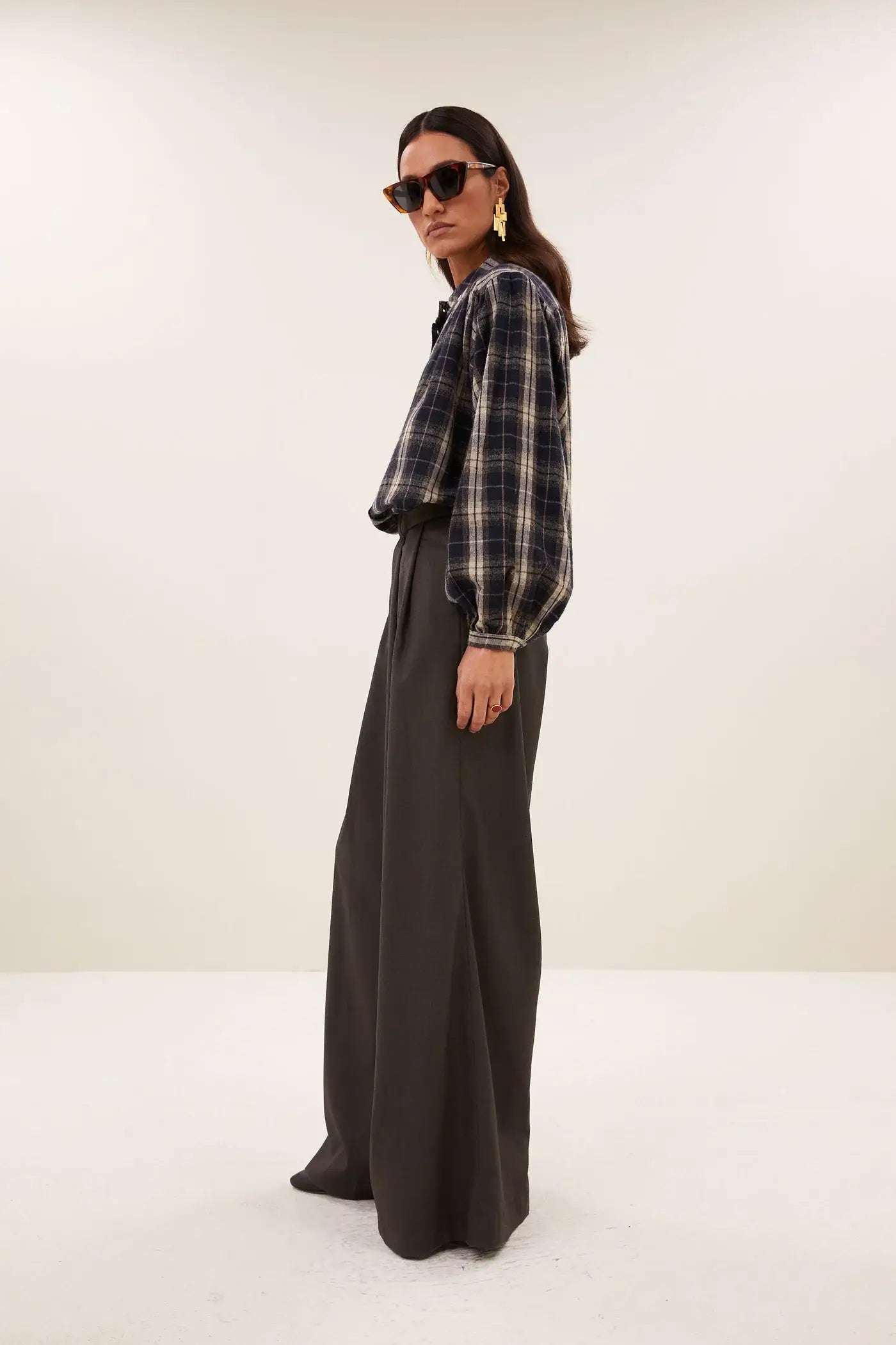 Jagger Check Bluse - Jagger Check