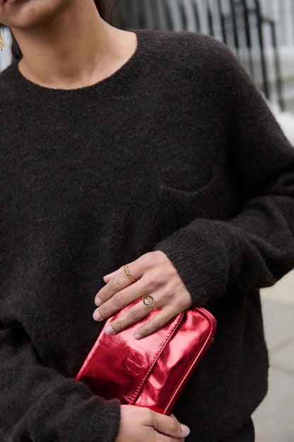 Polly Pullover – Deep Brown