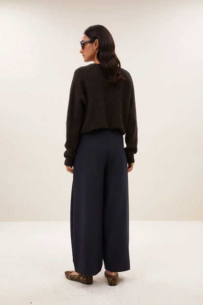 Polly Pullover – Deep Brown
