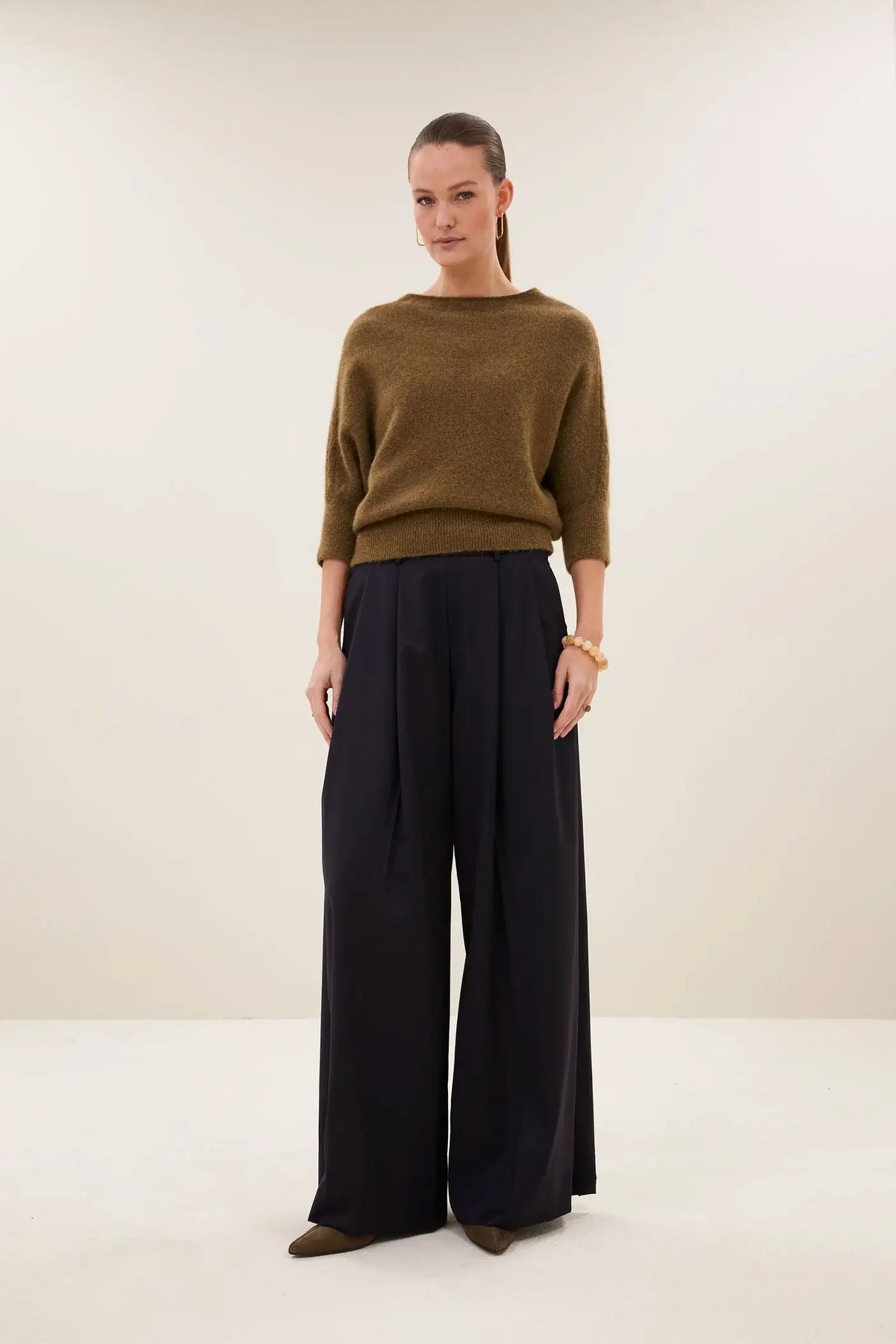 Kyoto Pullover - Golden Olive
