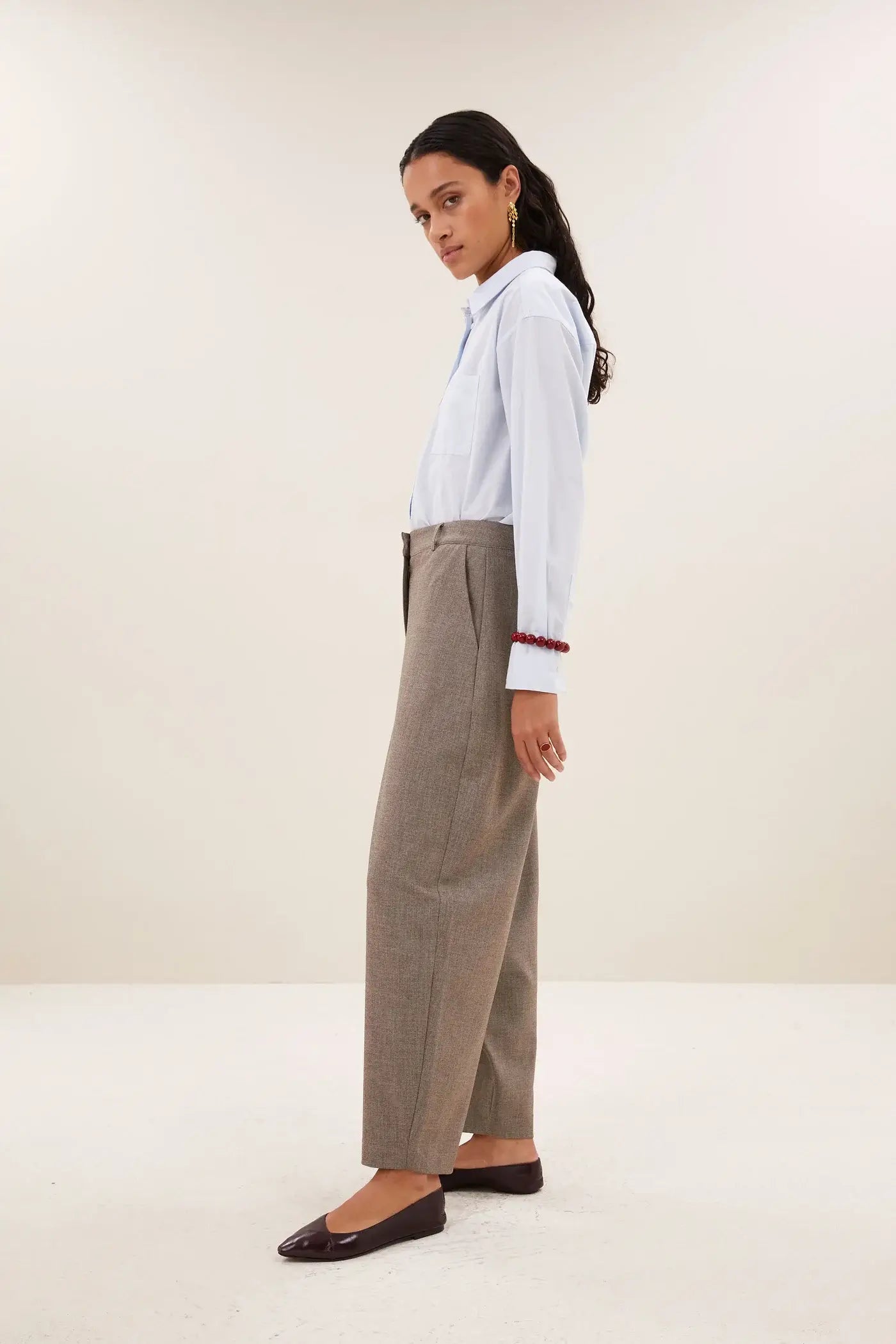 Edda Pants - Biscuit Melee
