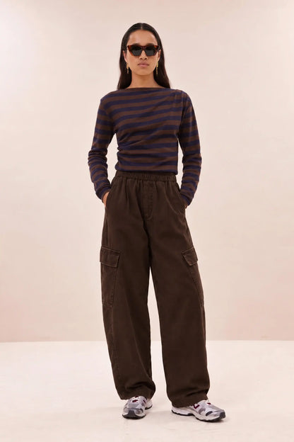 Matcha Heavy Twill Pants - Espresso
