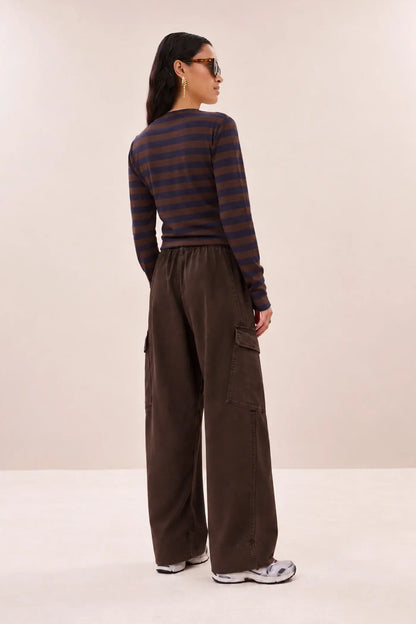 Matcha Heavy Twill Pants - Espresso