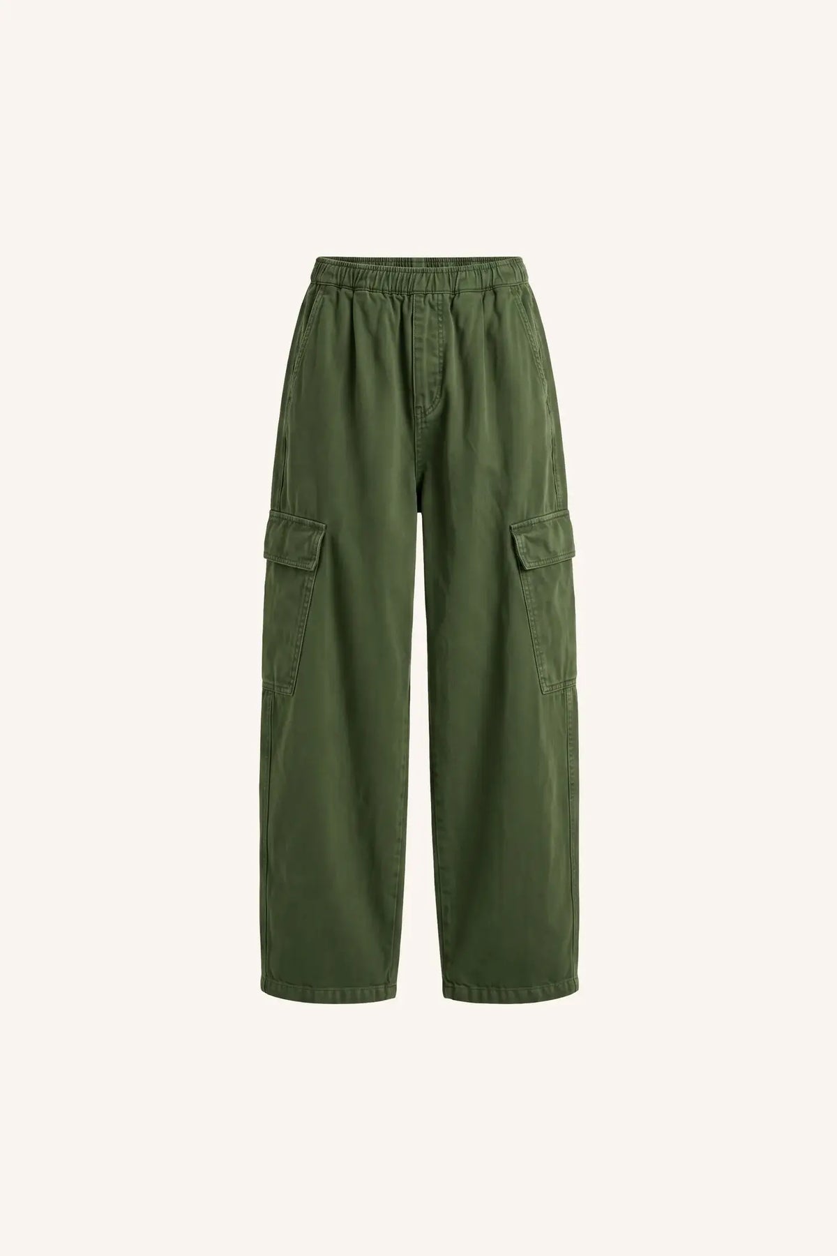 Matcha Heavy Twill Pants - Dark Olive