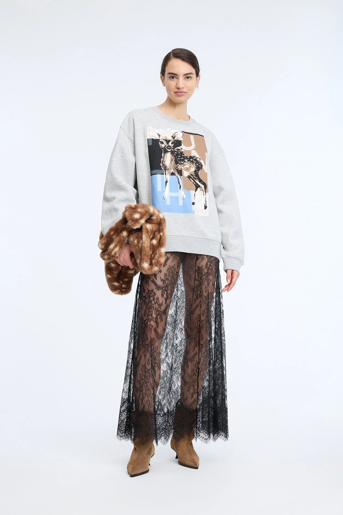 Chandler Sweater - Light Grey