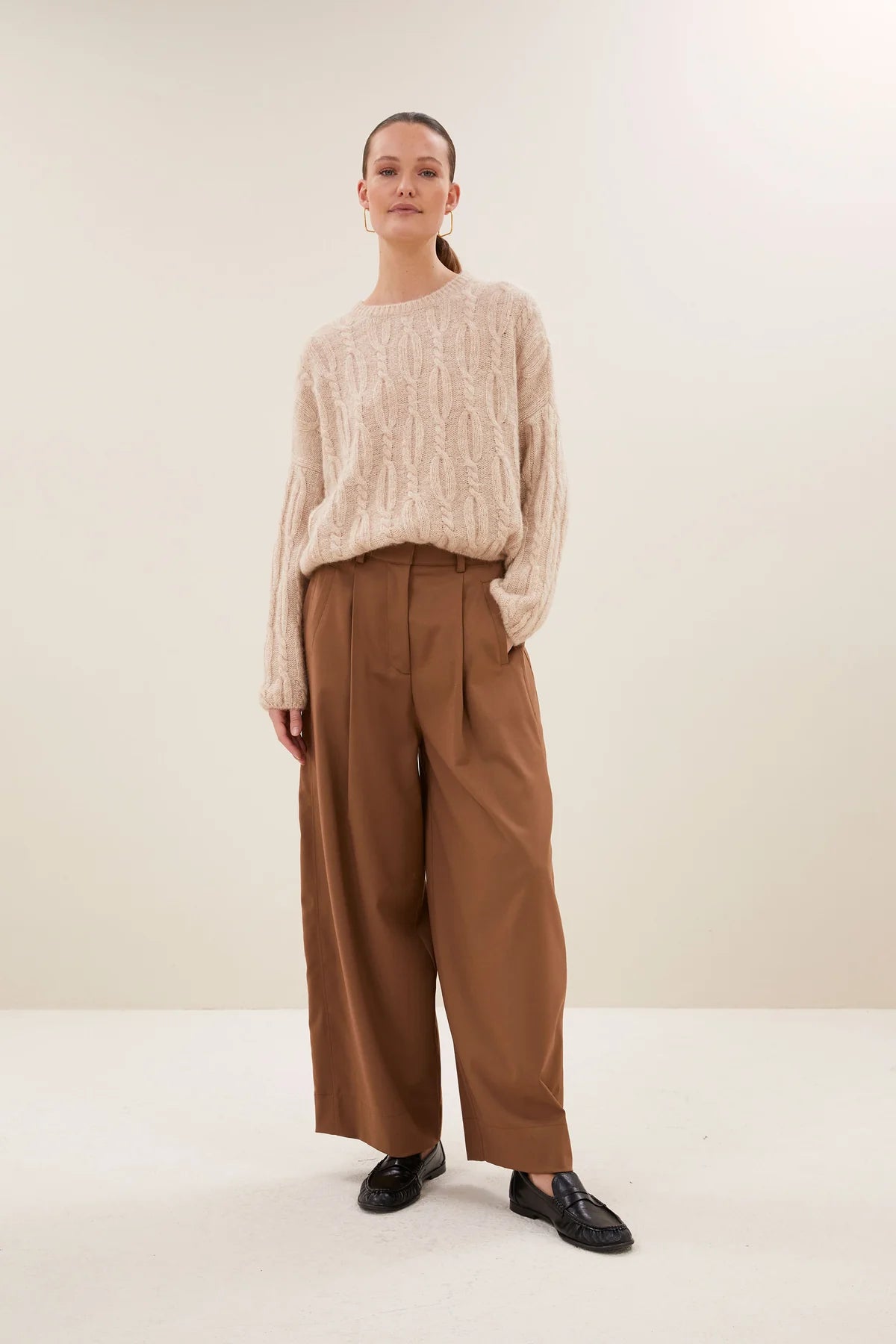 Lora Pullover – Chalk