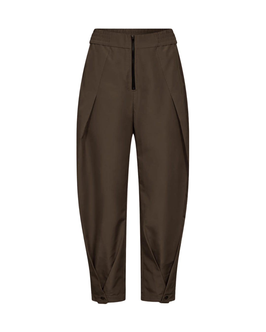 TriceCC Pleat LL Pant - Dark Brown