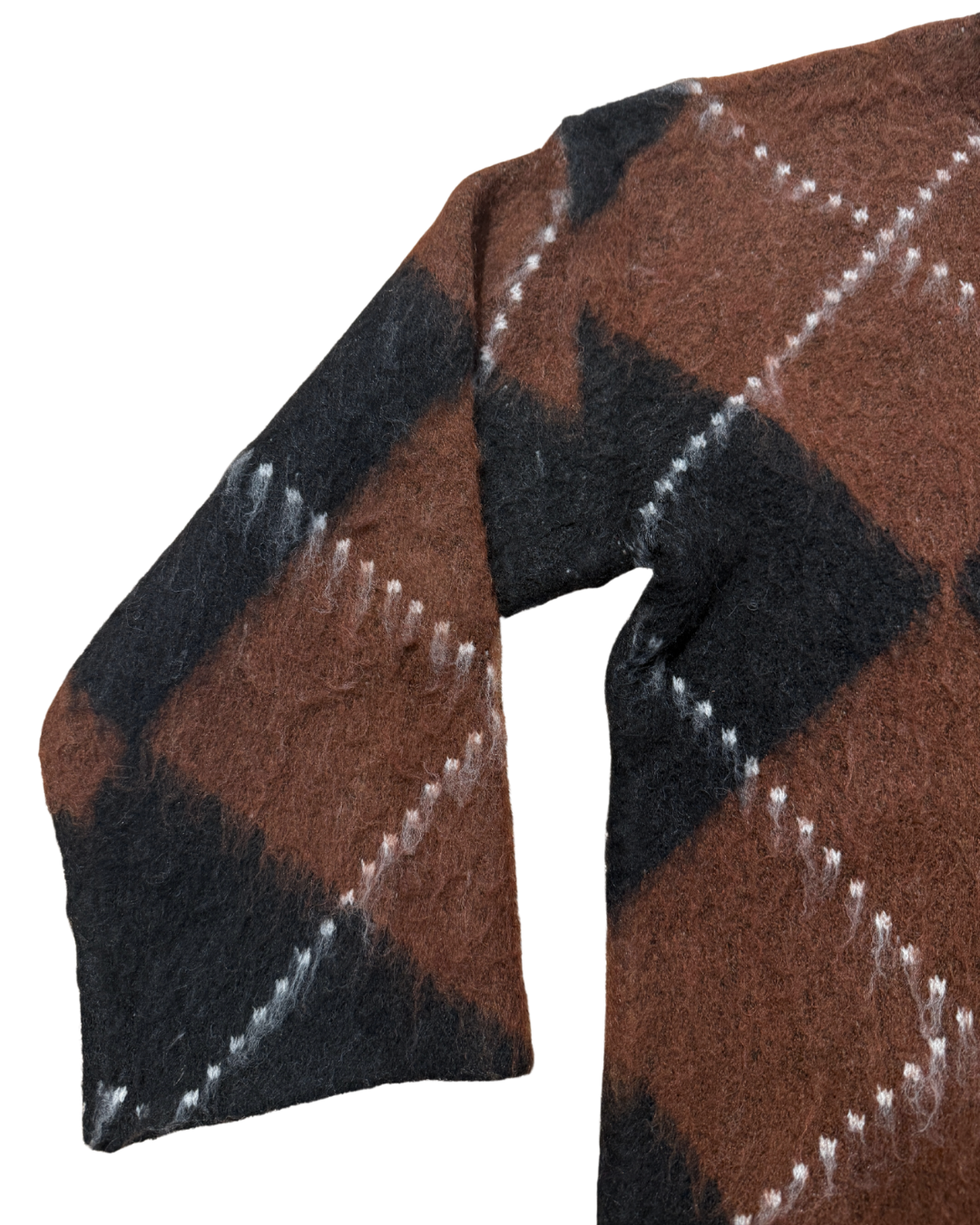 Ivy Check Knit - Black