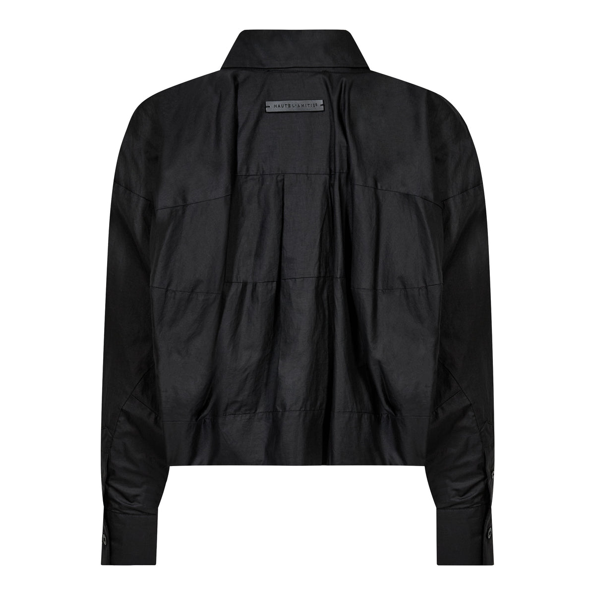 Sophie Din Coated Shirt - Black