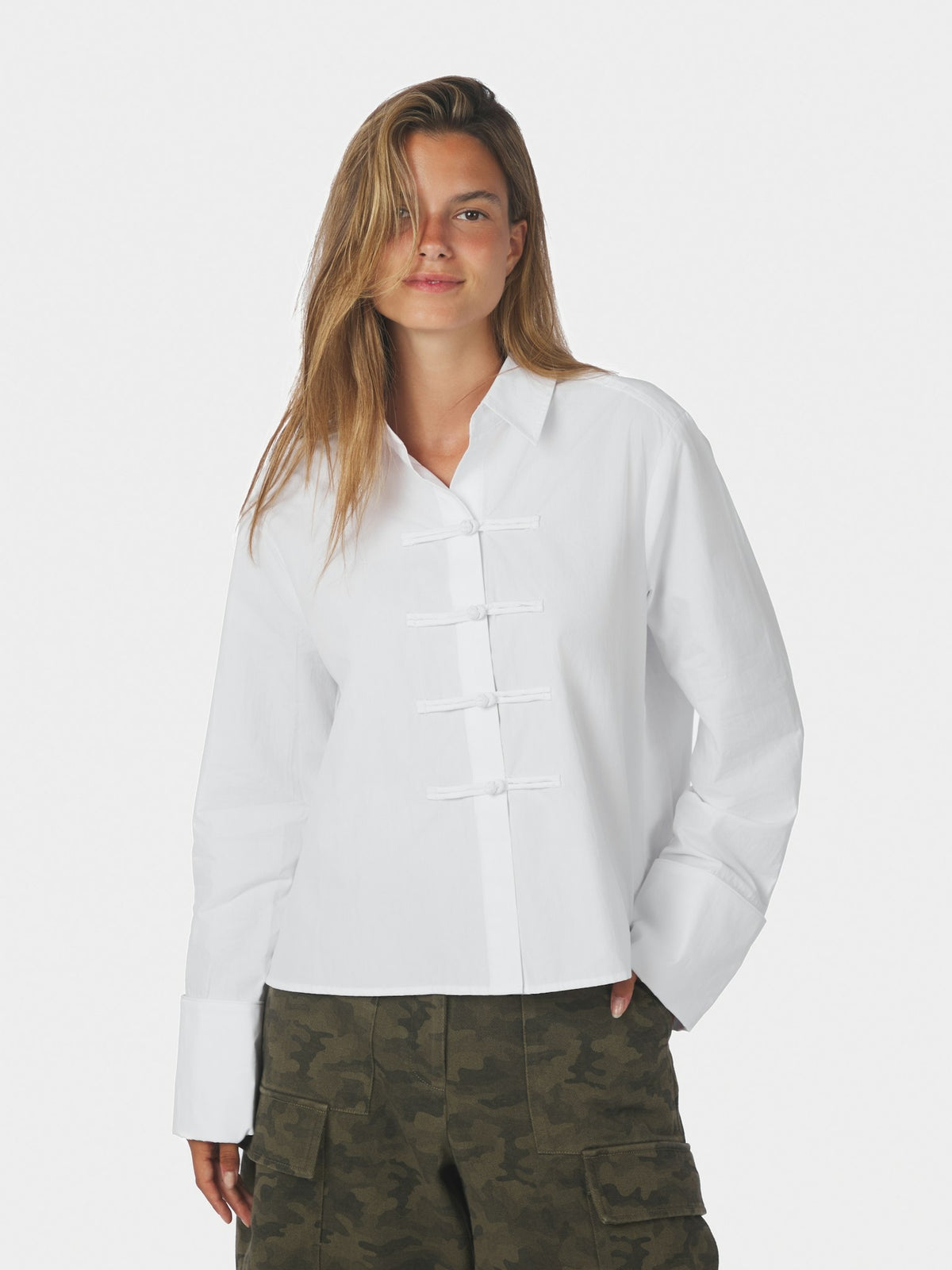 Cam Poplin Shirt - Off White
