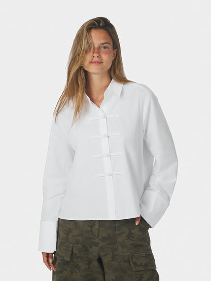 Cam Poplin Shirt - Off White